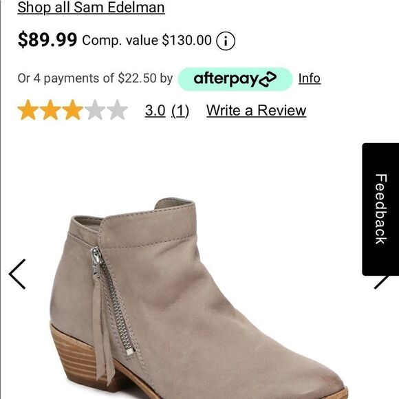 Authentic Sam Edelman booties  - Picture 4 of 10